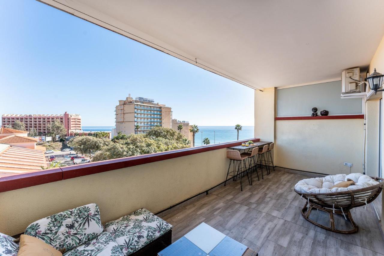 Benalmadena Beachfront Retreat Big Balcony And City Sea Views Apartment Ngoại thất bức ảnh