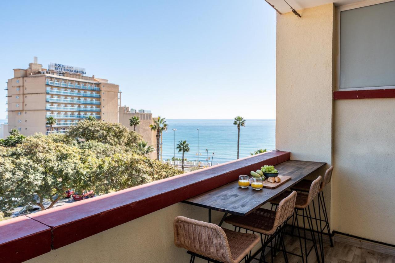 Benalmadena Beachfront Retreat Big Balcony And City Sea Views Apartment Ngoại thất bức ảnh